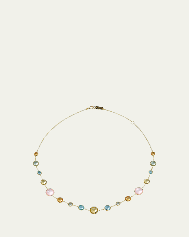 Lollitini Short Necklace in 18K Gold
